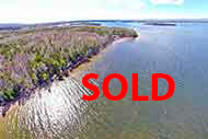 for sale Oyster Beach Estates 16 acr property at Bras d'Or Lake on Cape Breton Nova Scotia Canada