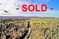 46.5 acr Woodlot in River Denys for sale on Cape Breton Island, Nova Scotia, Canada between Baddeck, Port Hawkesbury, Cabot Trail and Highlands National Park