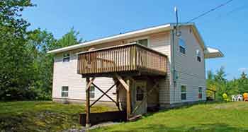 Home 1,560 sqft in Valley Mills 2.08 acres in walking distance to the Bras d’Or Lake and River Denys for sale on Cape Breton Island, Nova Scotia 