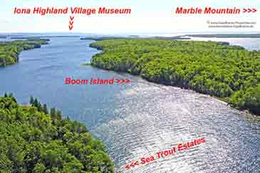 Sea Trout Estate - 20 acr property for sale on Cape Breton Island, Nova Scotia, Canada