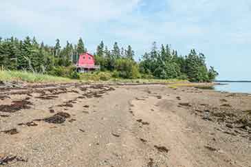 Red Ocean Cottage Sandy Beach for sale on Cape Breton Island, Nova Scotia, Canada