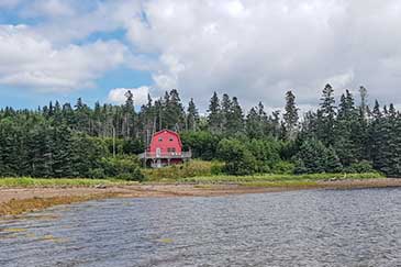 Red Ocean Cottage for sale on Cape Breton - High Tide, Nova Scotia, Canada